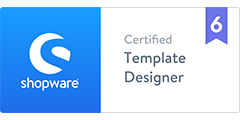 Shopware 6 Template Designer Zertifizierung